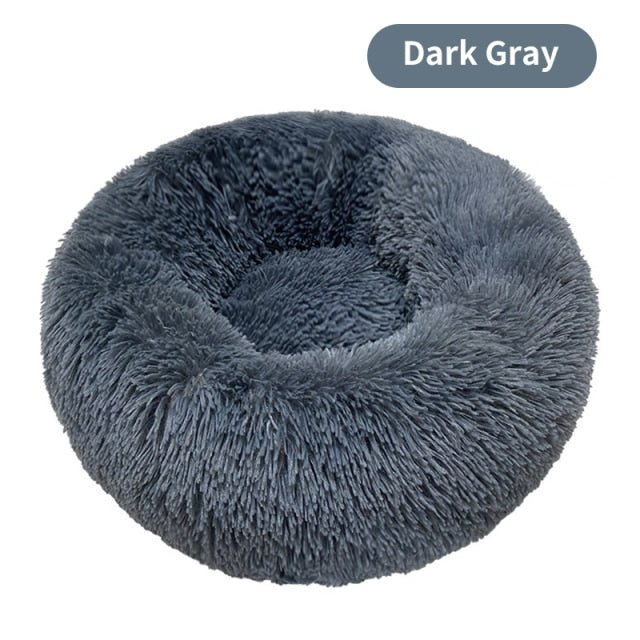 Funki Findz | Pet Beds | Dog Cat Bed | Round Donut Cudler Bed