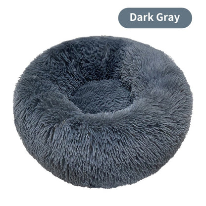 Funki Findz | Pet Beds | Dog Cat Bed | Round Donut Cudler Bed