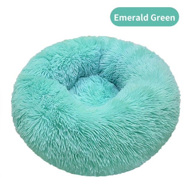 Funki Findz | Pet Beds | Dog Cat Bed | Round Donut Cudler Bed