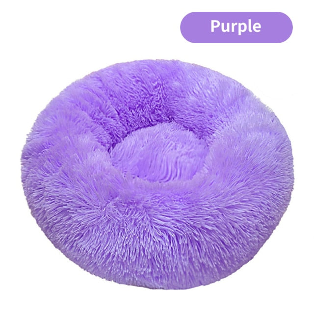 Funki Findz | Pet Beds | Dog Cat Bed | Round Donut Cudler Bed