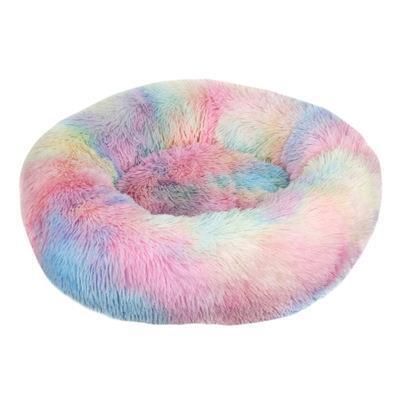 Funki Findz | Pet Beds | Dog Cat Bed | Round Donut Cudler Bed