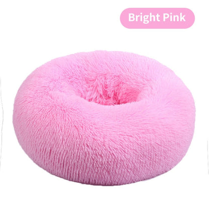 Funki Findz | Pet Beds | Dog Cat Bed | Round Donut Cudler Bed