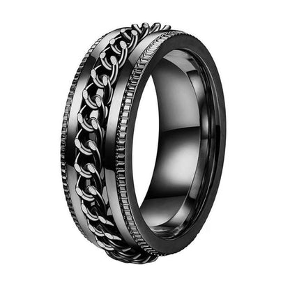 Funki Findz | Rings | Unisex Titanium Rotating Spinner Rings x 3