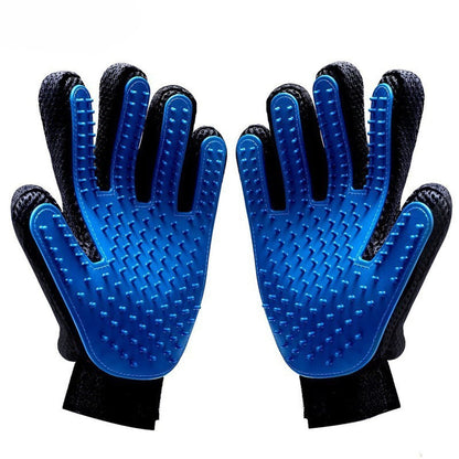Funki Findz | Pet Grooming Gloves | De-shedding Gloves 2 Pcs