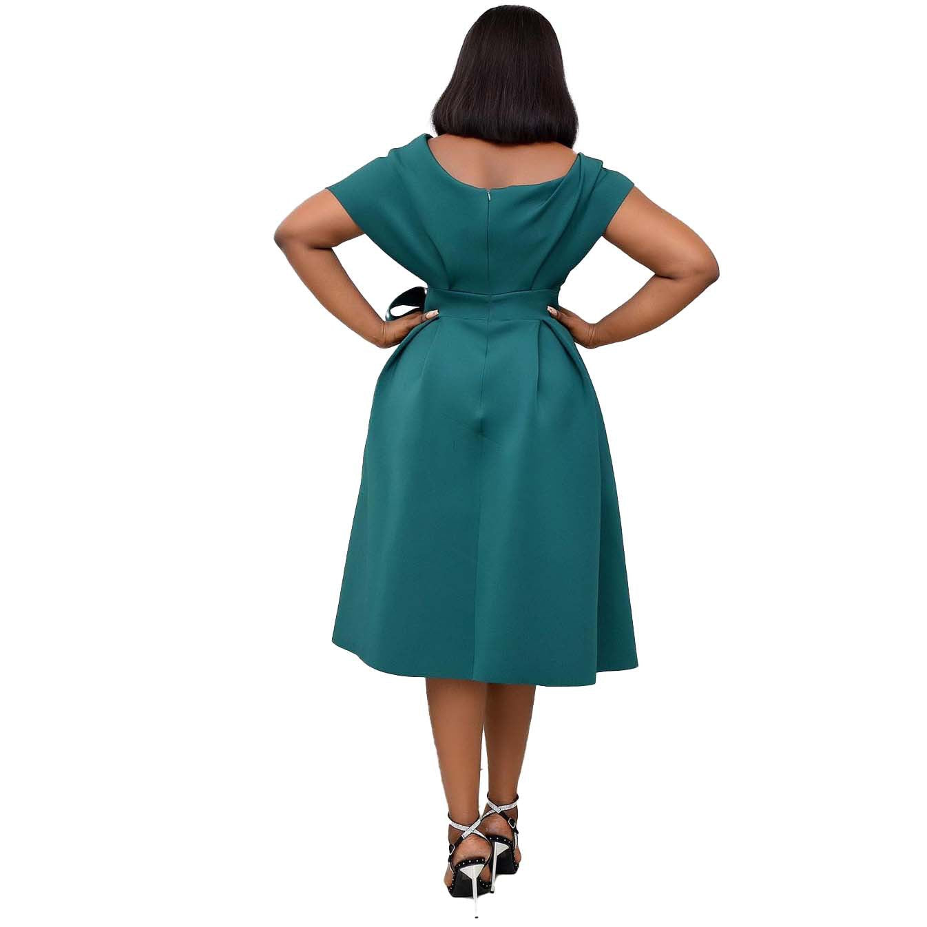 Funki Findz | Dresses | Women's Off Shoulder Bow Tie Dresses