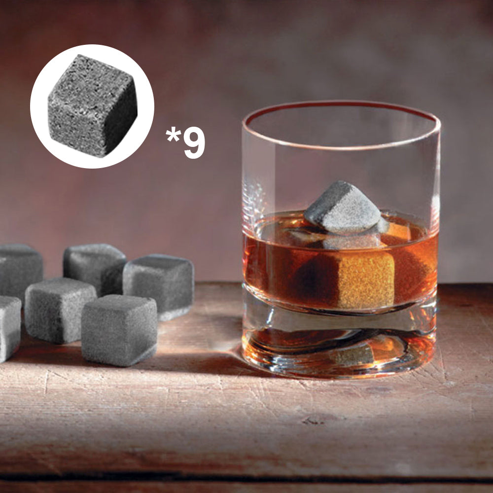 Funki Findz | Whisky Stones Gift Set | Glasses and Rocks Set