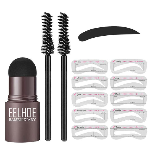 Funki Findz | Makeup | Eyebrow Stamp Shaping Kits | 10 Pcs Set