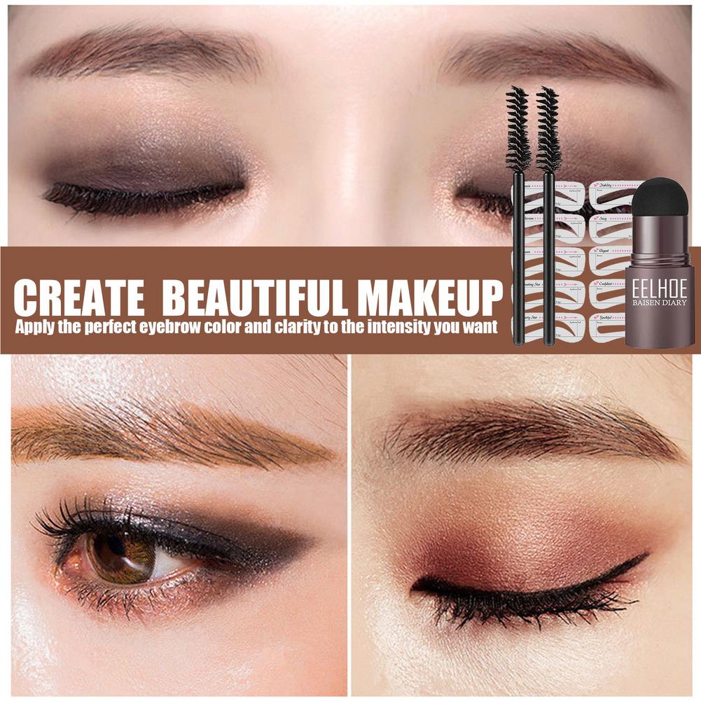 Funki Findz | Makeup | Eyebrow Stamp Shaping Kits | 10 Pcs Set