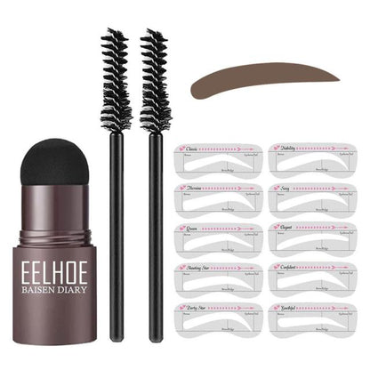 Funki Findz | Makeup | Eyebrow Stamp Shaping Kits | 10 Pcs Set