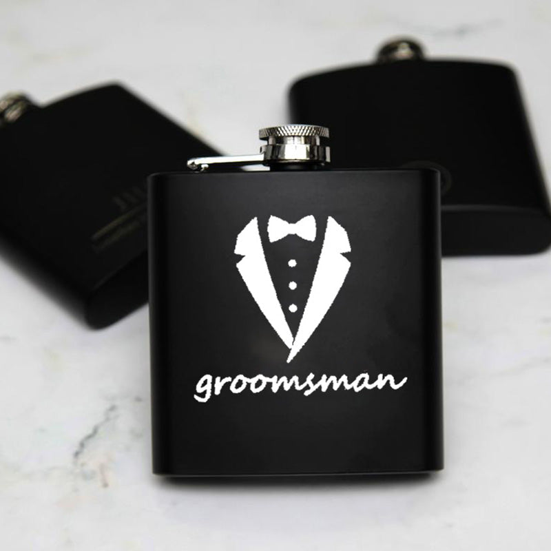 Funki Findz | Hip Flasks | Best Man Gift Sets | 7oz Flask + Socks