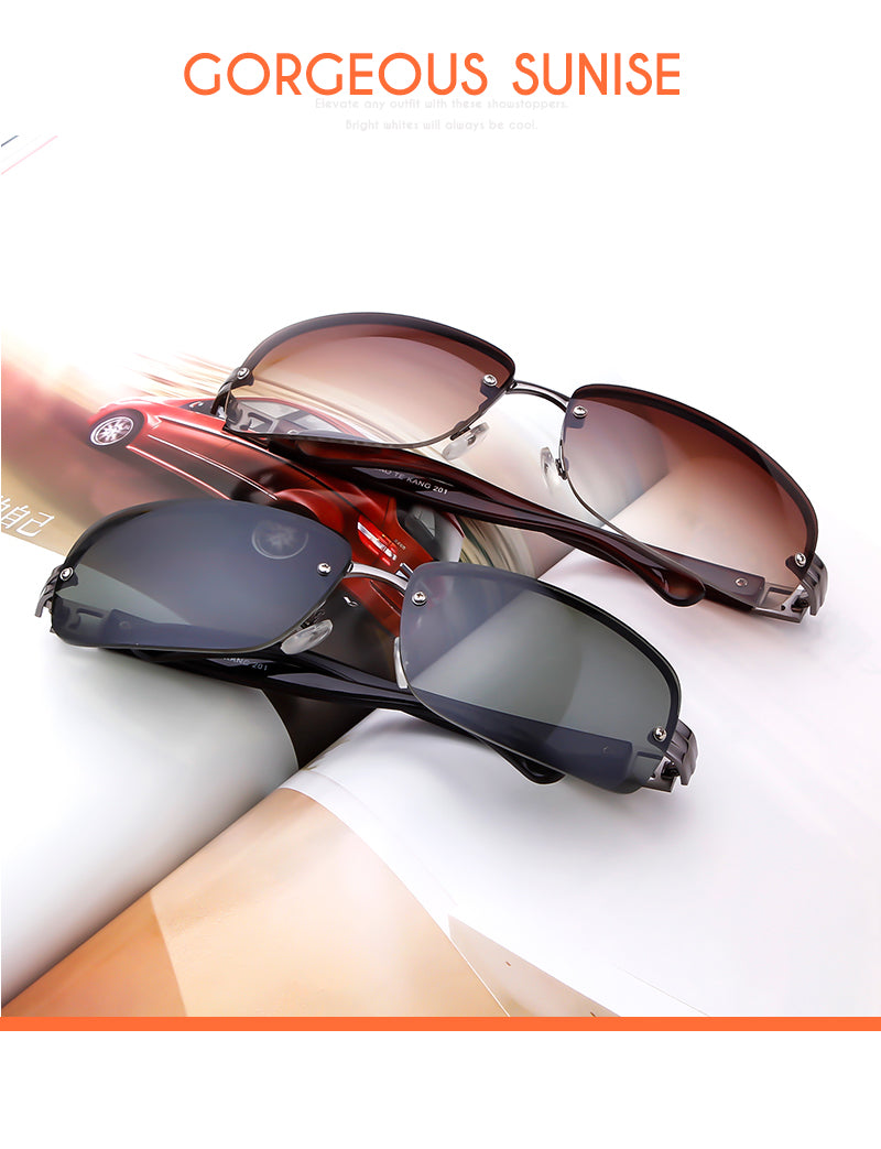 Funki Findz | Sunglasses | Unisex Luxury Rimless Sunglasses
