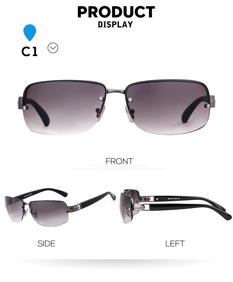 Funki Findz | Sunglasses | Unisex Luxury Rimless Sunglasses