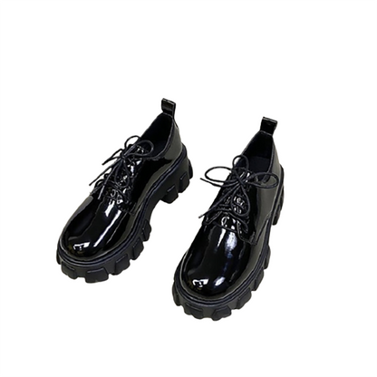Funki Findz | Shoes | Women's Flat Gothic Punk Lace Up Shoes