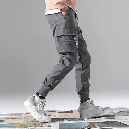 Funki Findz | Pants | Men's Casual Draw String Cargo Pants