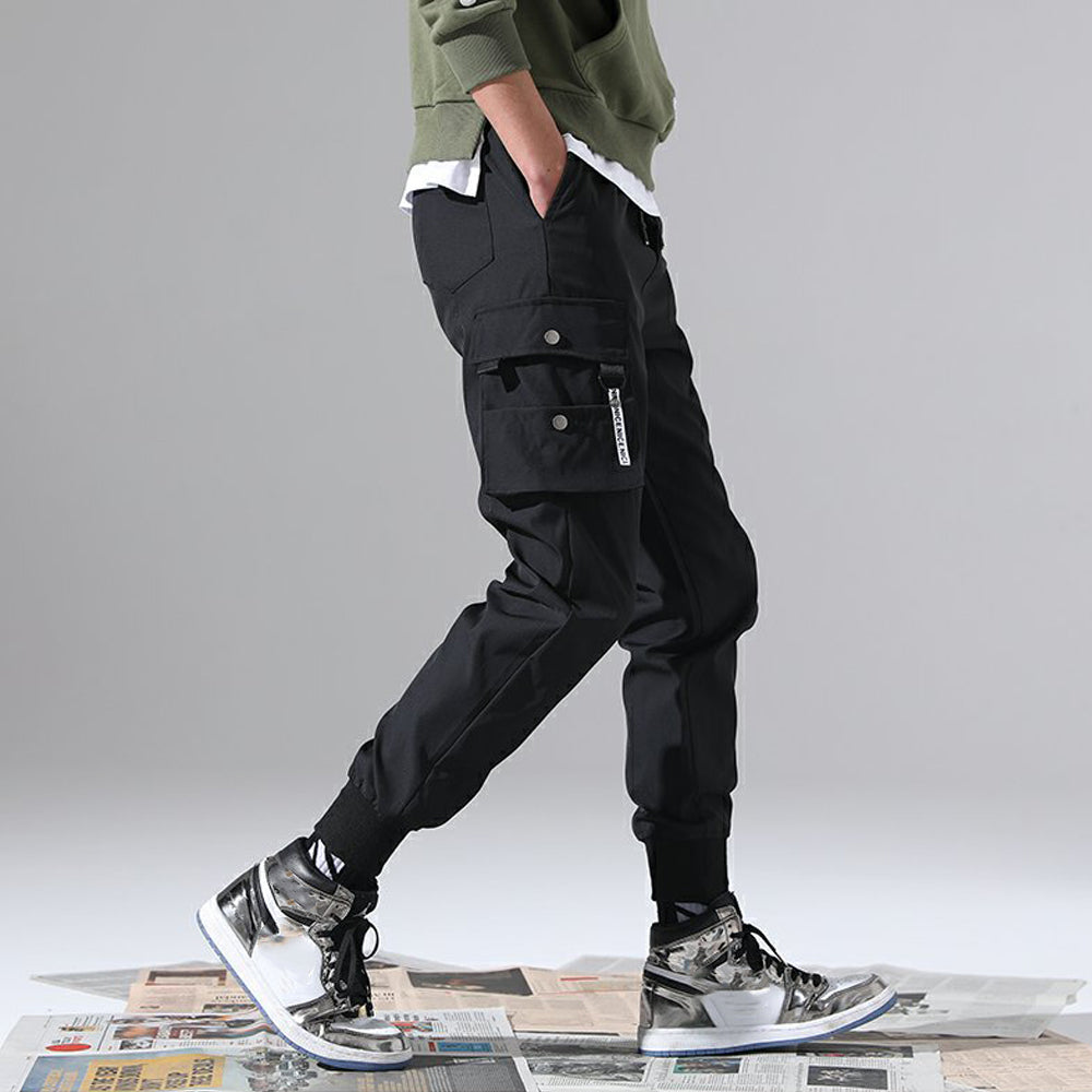 Funki Findz | Pants | Men's Casual Draw String Cargo Pants