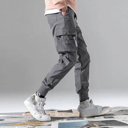 Funki Findz | Pants | Men's Casual Loose Fit Jogger Cargo Pants