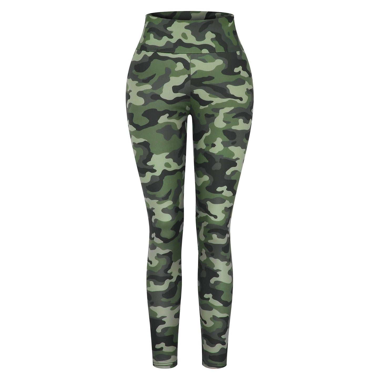 Funki Findz | Pants | Women's Army Green Camouflage Leggings