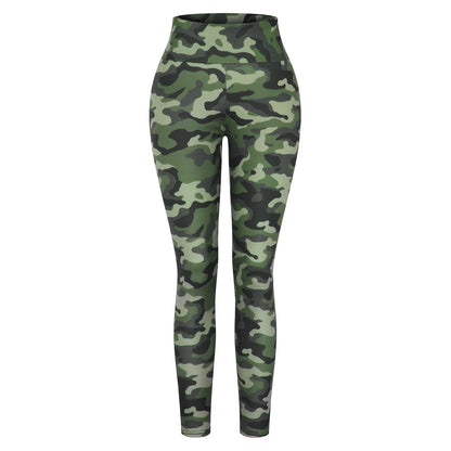 Funki Findz | Pants | Women's Army Green Camouflage Leggings