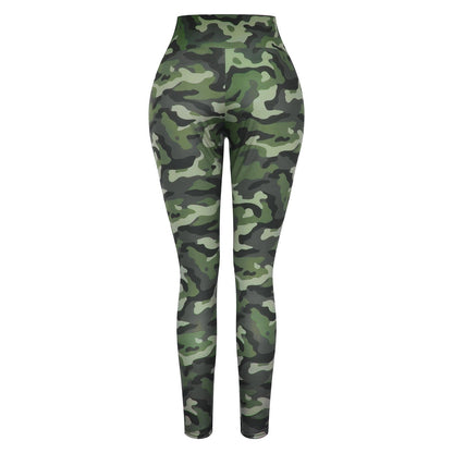 Funki Findz | Pants | Women's Army Green Camouflage Leggings
