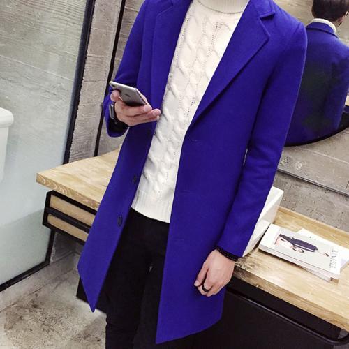 Funki Findz | Jackets | Men's Slim Fit Wool Blend Business Coat