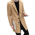 Funki Findz | Jackets | Men's Slim Fit Wool Blend Business Coat