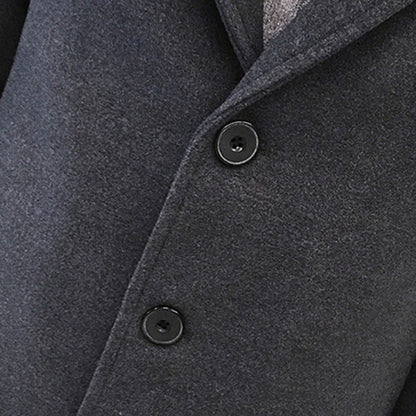 Funki Findz | Jackets | Men's Slim Fit Wool Blend Business Coat