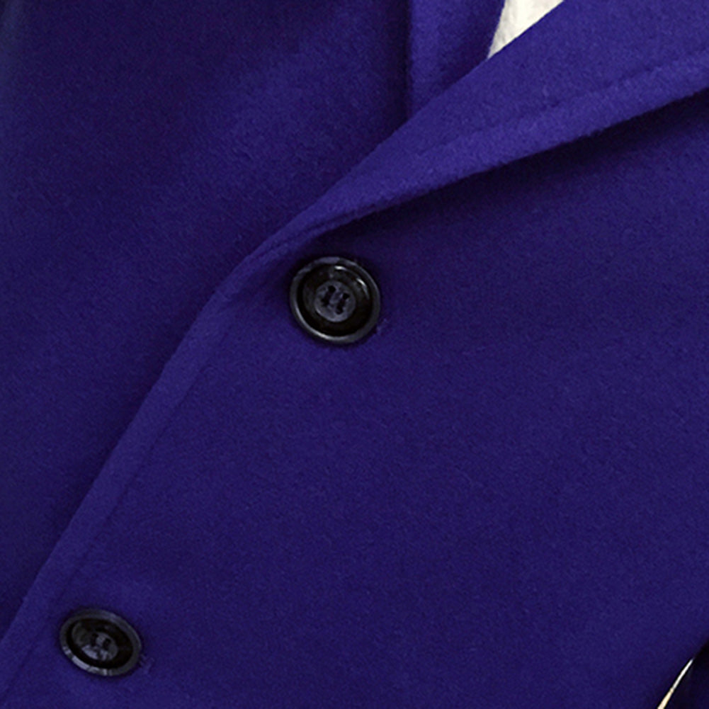 Funki Findz | Jackets | Men's Slim Fit Wool Blend Business Coat