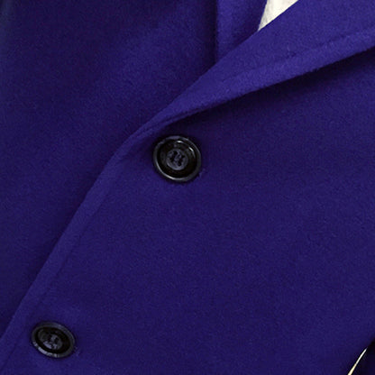 Funki Findz | Jackets | Men's Slim Fit Wool Blend Business Coat