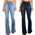 Funki Findz | Pants | Women's High Waist Slim Fit Bootleg Jeans