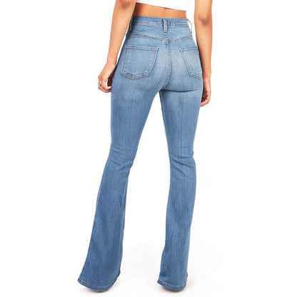 Funki Findz | Pants | Women's High Waist Slim Fit Bootleg Jeans