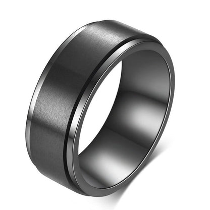 Funki Findz | Rings | Unisex Rotating Spinner Wedding Band 1Pc