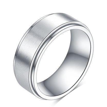 Funki Findz | Rings | Unisex Rotating Spinner Wedding Band 1Pc