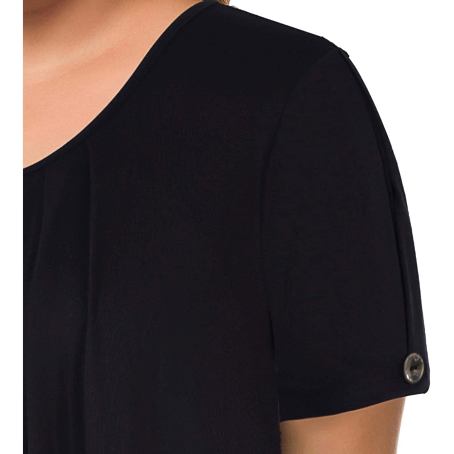 Funki Findz | Shirts | Women's Solid Color Casual Short Sleeve T-Shirt