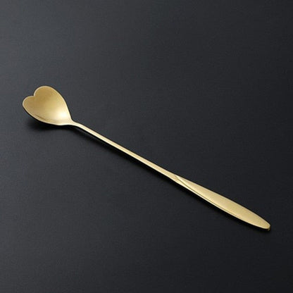 Funki Findz | Spoons |  Flower Spoons | Long Handle Spoons 4Pc