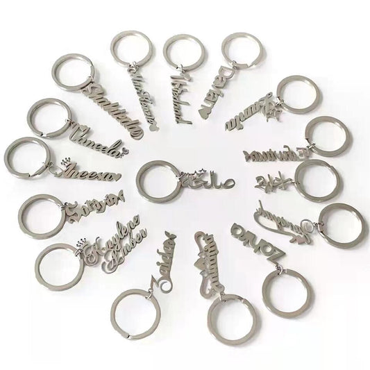 Funki Findz | Keychains | Personalized Custom Name Keyrings