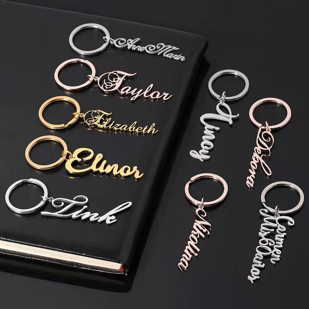 Funki Findz | Keychains | Personalized Custom Name Keyrings