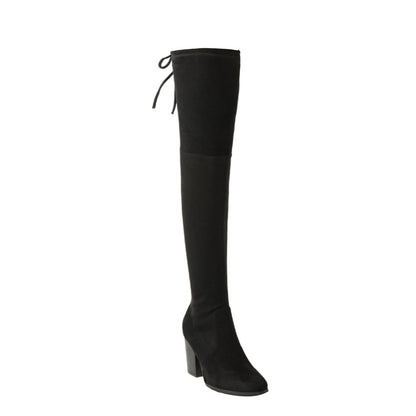 Funki Findz | Boots | Women's Thigh High Block Heel Boots 4|6|8