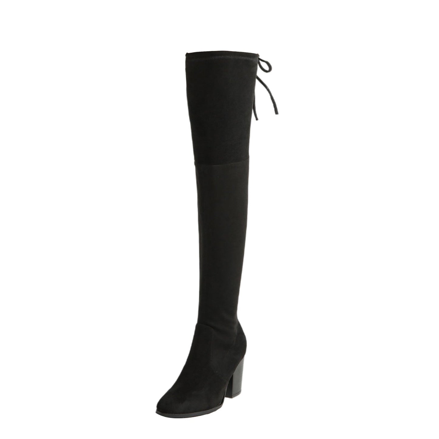 Funki Findz | Boots | Women's Thigh High Block Heel Boots 4|6|8