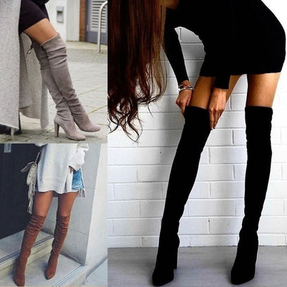 Funki Findz | Boots | Women's Thigh High Over Knee Long Boots