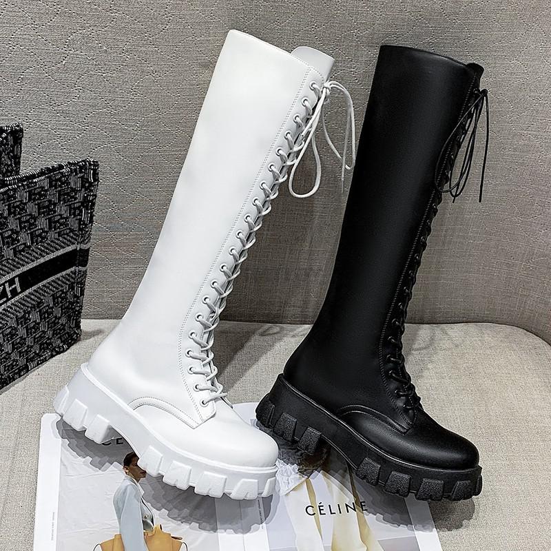Funki Findz | Boots | Women's Knee High Platform Knights Boots