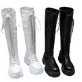Funki Findz | Boots | Women's Knee High Platform Knights Boots