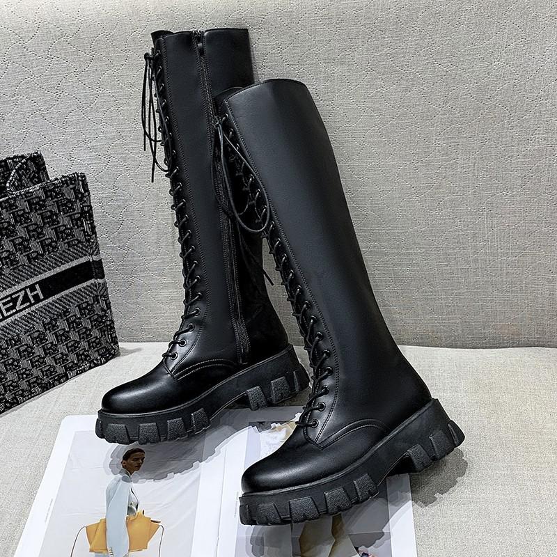 Funki Findz | Boots | Women's Knee High Platform Knights Boots