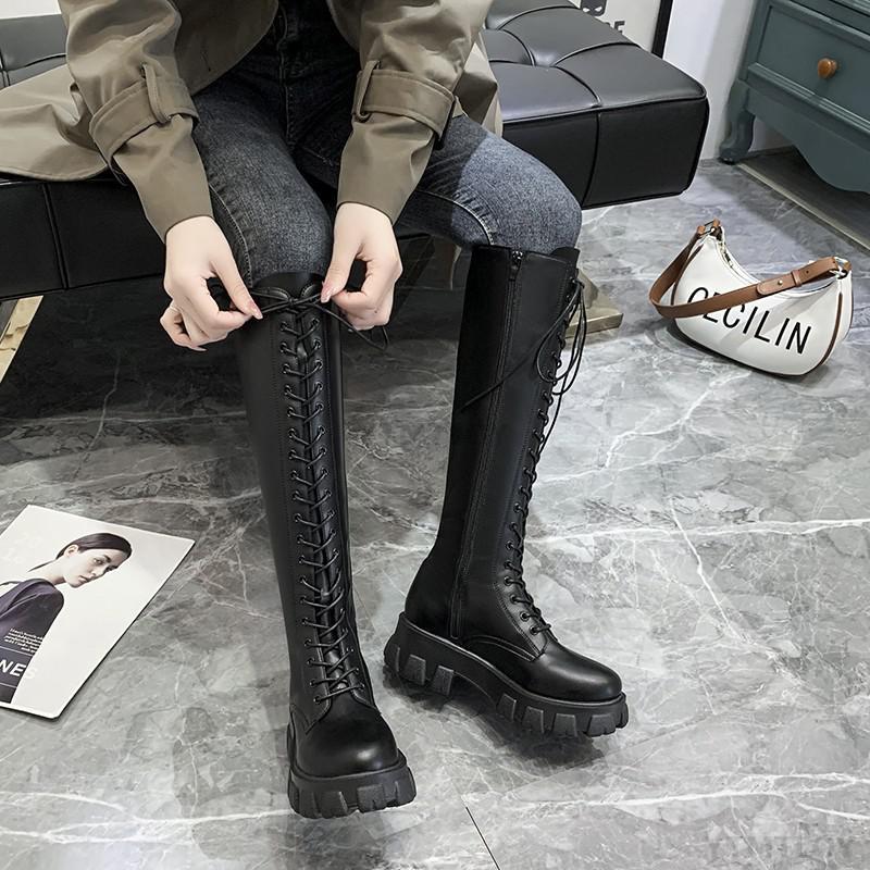Funki Findz | Boots | Women's Knee High Platform Knights Boots