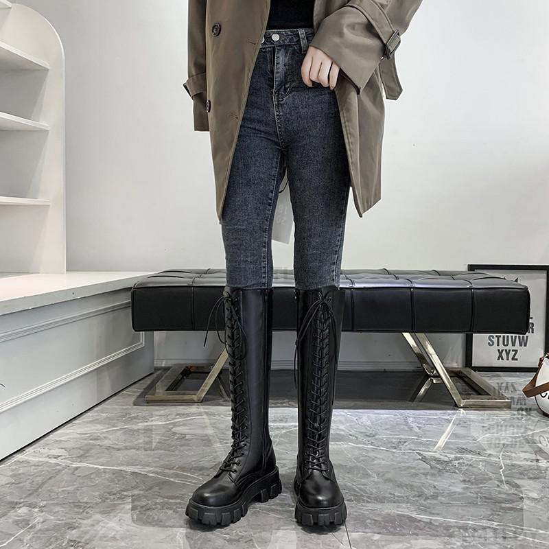 Funki Findz | Boots | Women's Knee High Platform Knights Boots