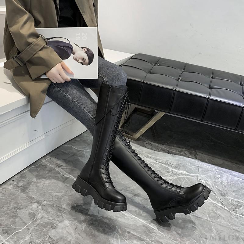 Funki Findz | Boots | Women's Knee High Platform Knights Boots