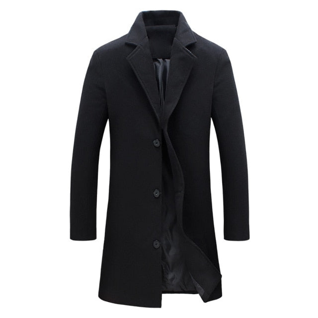 Funki Findz | Jackets | Men's Lightweight, Slim Fit Trench Coat