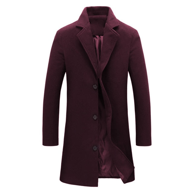 Funki Findz | Jackets | Men's Lightweight, Slim Fit Trench Coat