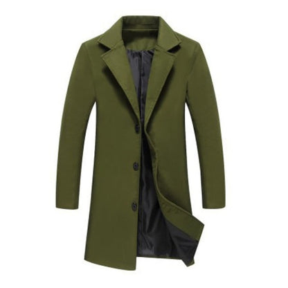 Funki Findz | Jackets | Men's Lightweight, Slim Fit Trench Coat