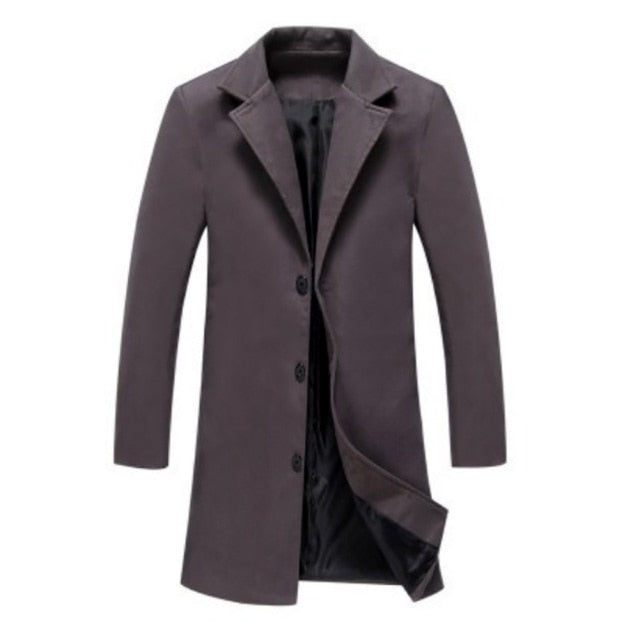 Funki Findz | Jackets | Men's Lightweight, Slim Fit Trench Coat