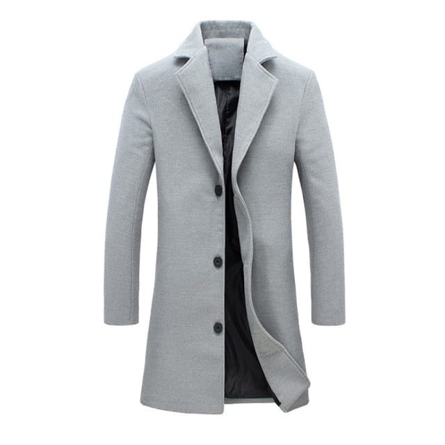 Funki Findz | Jackets | Men's Lightweight, Slim Fit Trench Coat